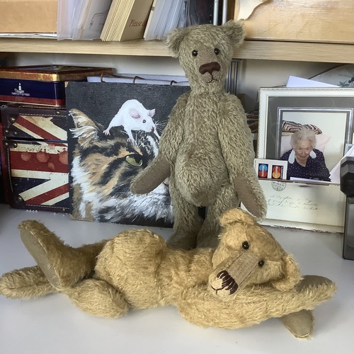 Hank teddy bear sewing - hank.,