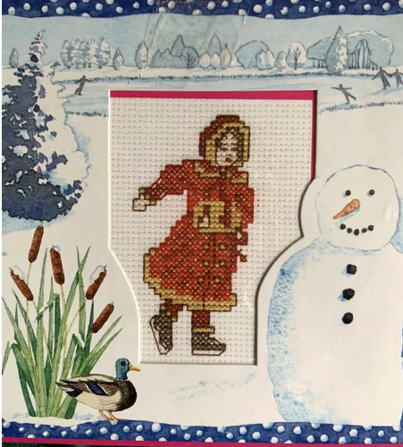Cross stitch mini kit - cross, various