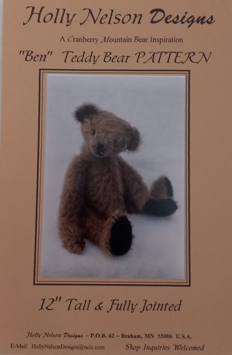 Traditional teddy bear - traditional, 12"