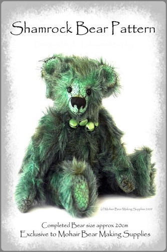 Ooak mohair teddy bear sewing - teddy,