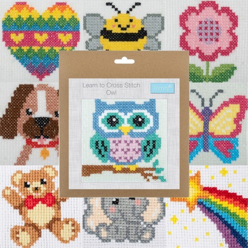 Learn cross stitch kit - learn,