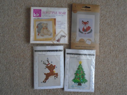 Cross stitch kits 4 - kits, x