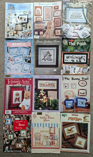 Cross stitch pattern book - cross,