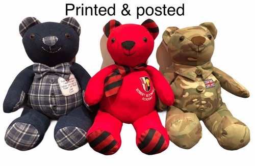 Keepsake memory teddy bear - memory,