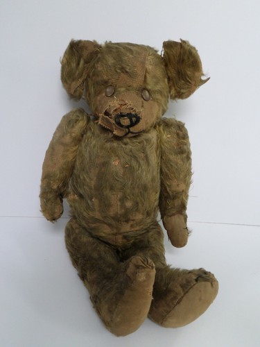 Antique teddy bear blanket - bear,