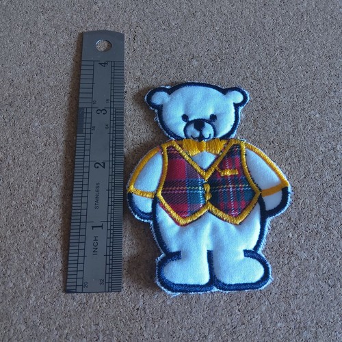 Teddy bear sew patch - 1x,