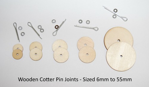 Cotter pin joints for - joints,