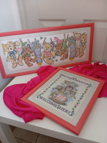 Pair teddy bear cross - pair,
