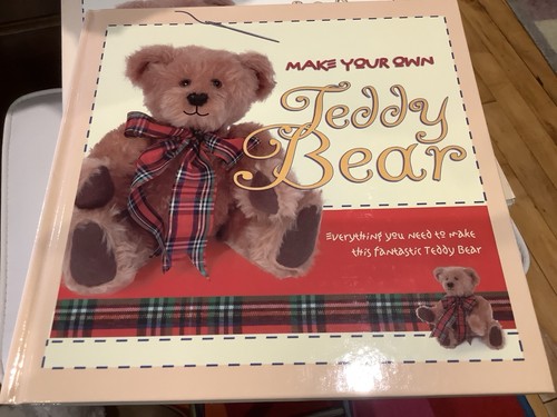 Teddy bear sewing kit vintage - sewing,