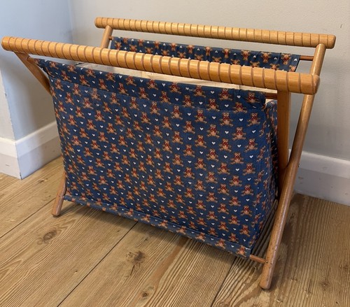Vintage folding basket sewing - folding,