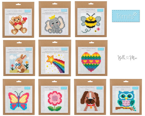 Assorted counted cross stitch - assorted,