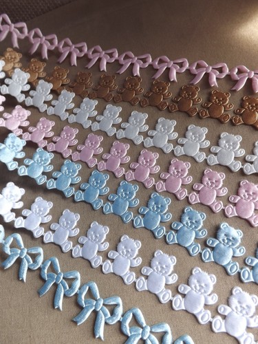 Teddy bear trim ribbon - ,