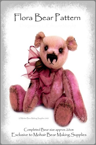 Ooak mohair teddy sewing - teddy,