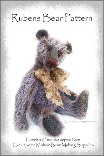 Ooak mohair teddy - ooak,