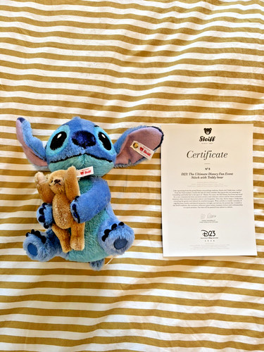 Disney d23 steiff limited - disney,