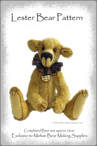 Ooak mohair teddy - ooak,