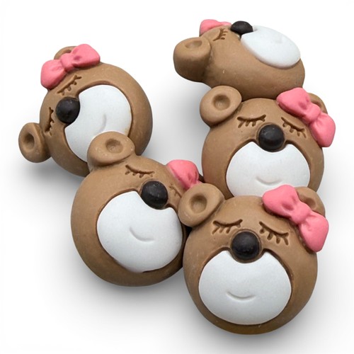 Resin teddy bear shank - resin,