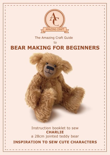 Sewing pattern teddy bear - pattern,