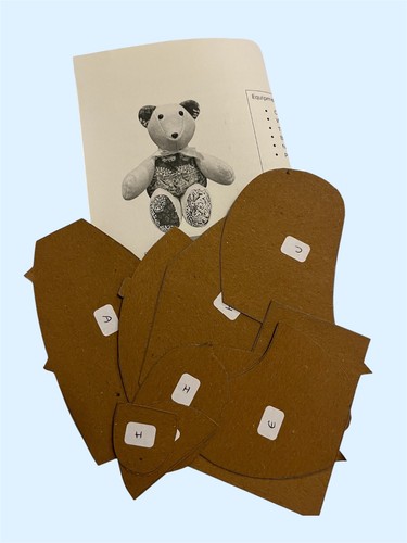 Teddy bear sewing - bear,