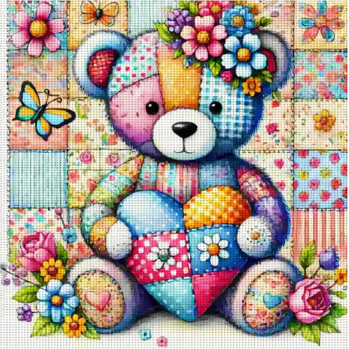 Printed cross stitch kit ct - printed, 11