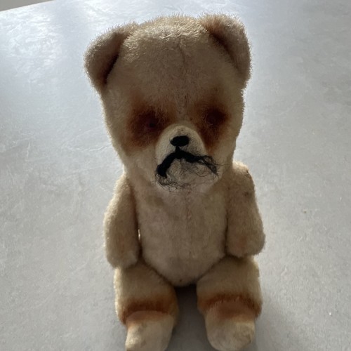 Beige brown plush teddy - brown, bear