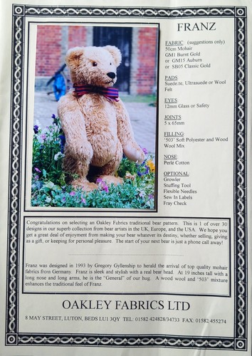 Traditional teddy bear - 19",