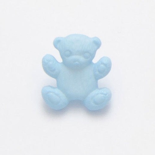 Blue teddy bear - blue,