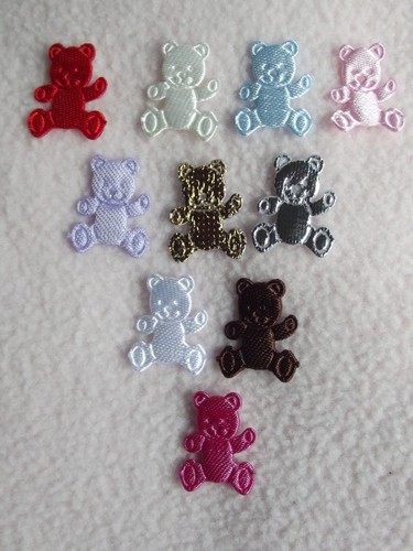 Very small sew on teddy - x,